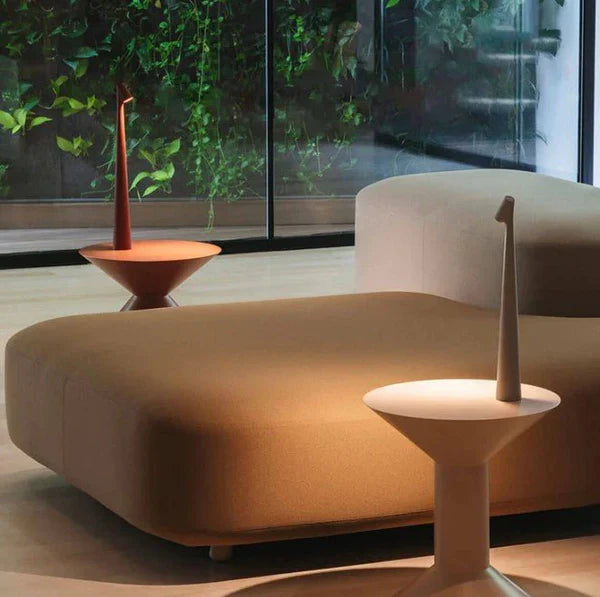 Elegancka lampa stołowa LED — smukły design, dotykowy włącznik, 5 kolorów | Norivo Norivo