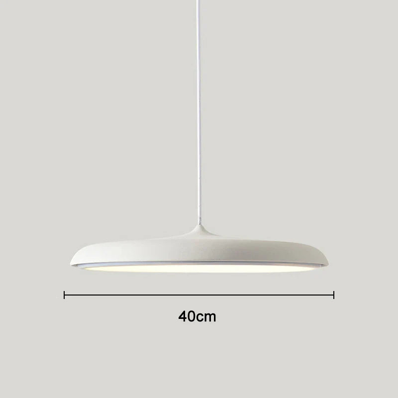 Lampa wisząca LED ultracienki klosz — designerska | Norivo Norivo