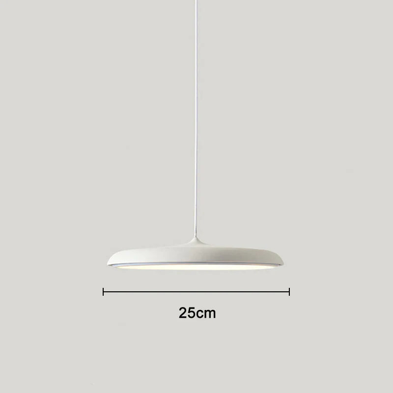 Lampa wisząca LED ultracienki klosz — designerska | Norivo Norivo