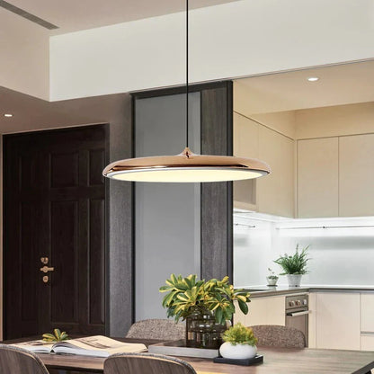 Lampa wisząca LED ultracienki klosz — designerska | Norivo Norivo