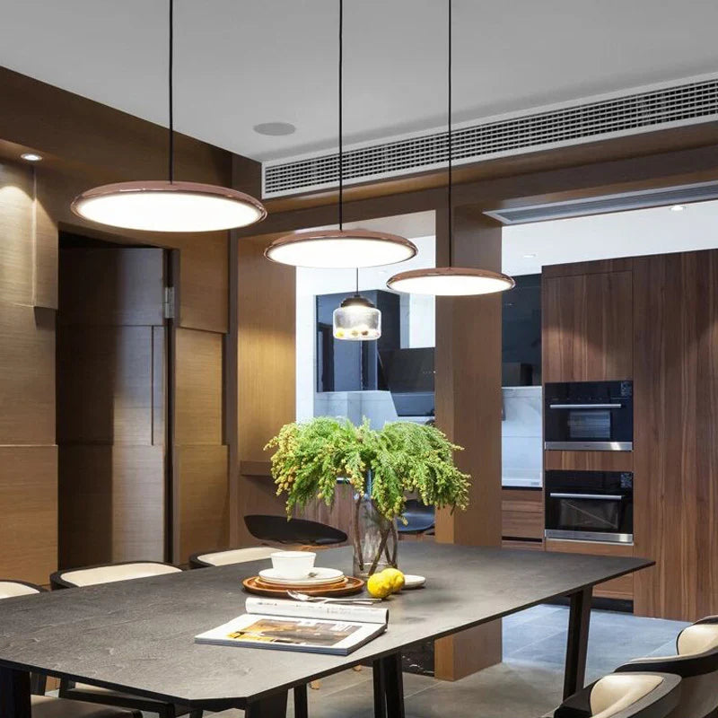 Lampa wisząca LED ultracienki klosz — designerska | Norivo Norivo