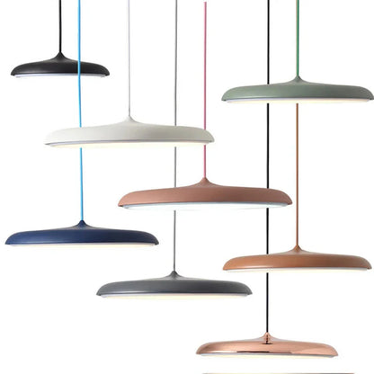 Lampa wisząca LED ultracienki klosz — designerska | Norivo Norivo