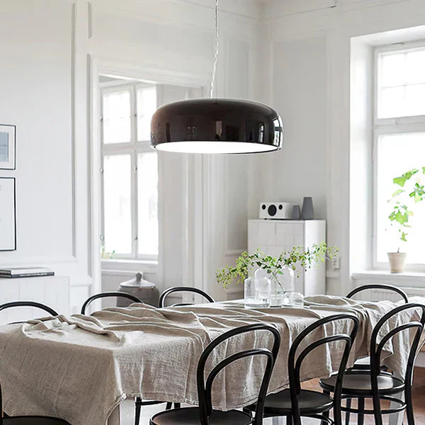 Lampa wisząca LED dysk — minimalistyczny design | Norivo Norivo