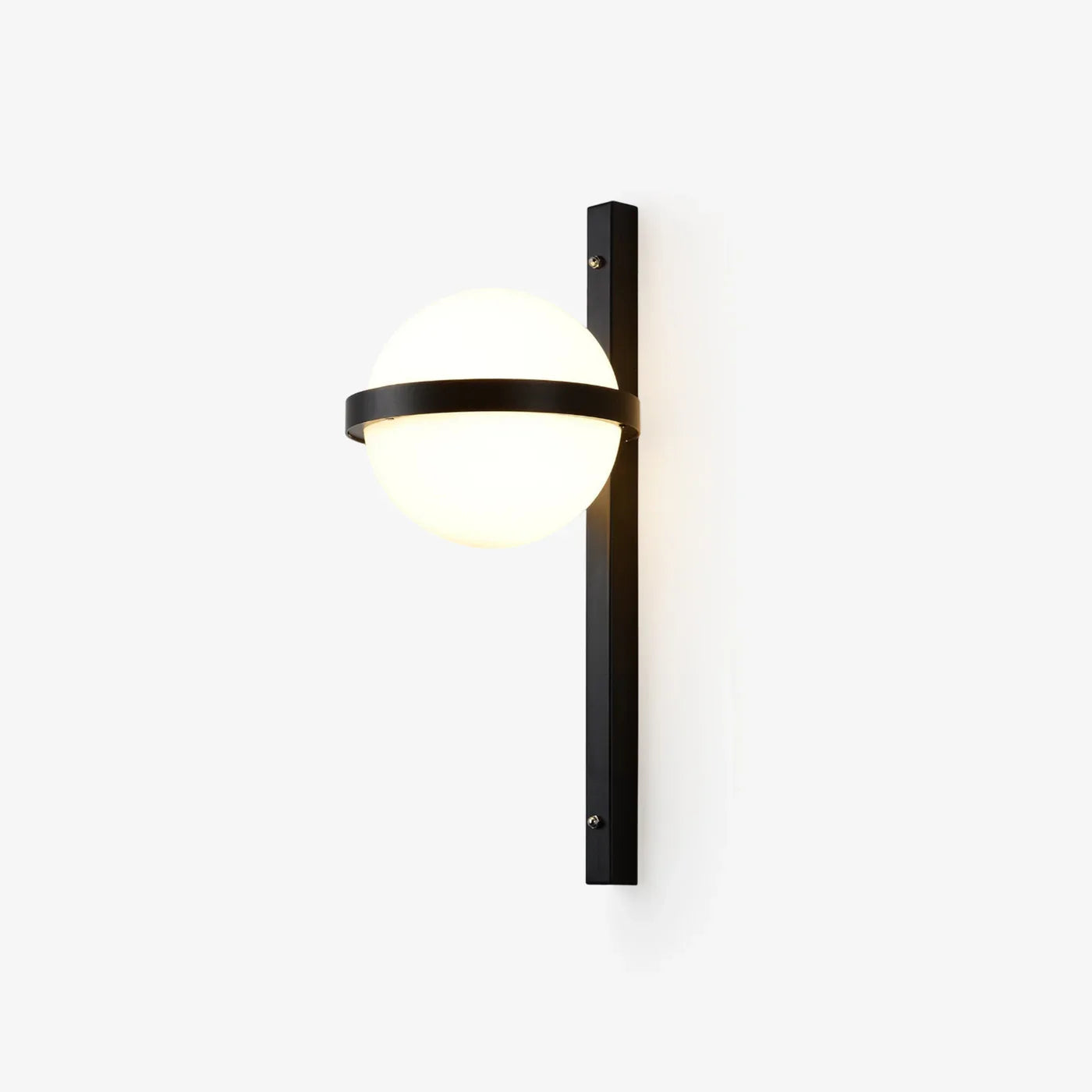 Nowoczesna lampa ścienna z kulami LED i doniczką — designerska kolumna świetlna | Norivo Norivo