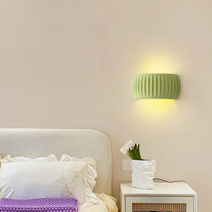 Ceramiczny kinkiet ścienny LED — dekoracyjny Norivo