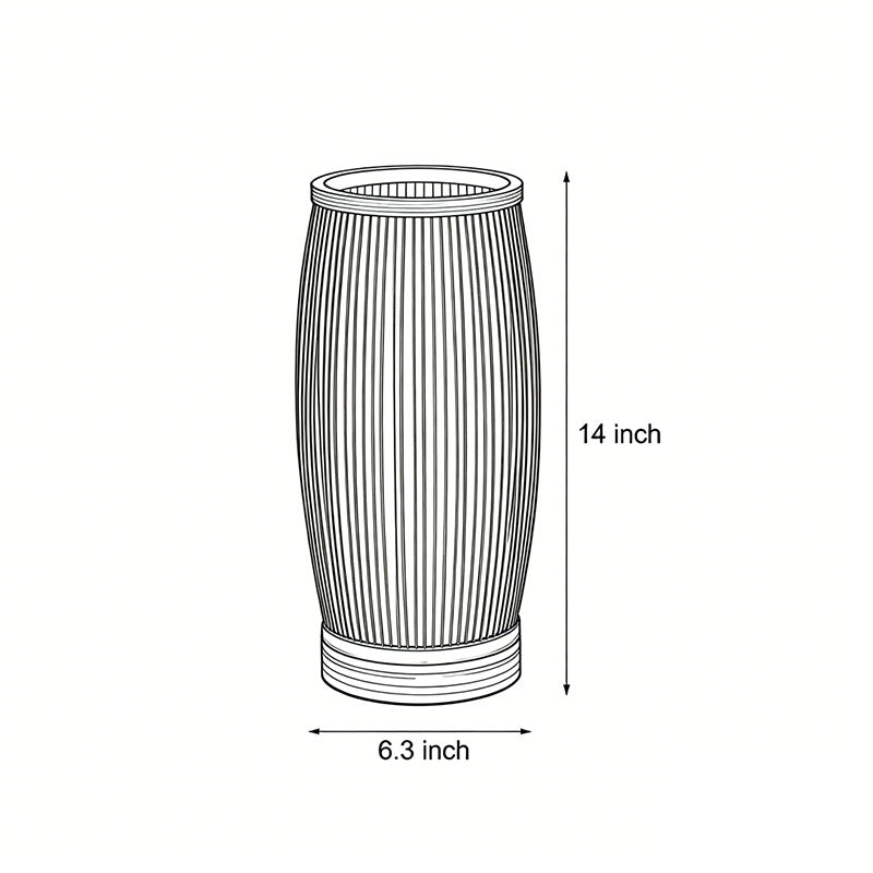 Lampa bambusowa japońska zdjęcie 6