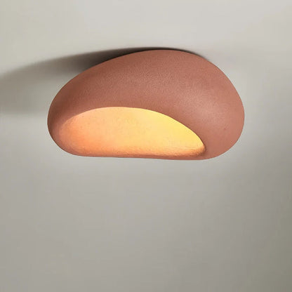 Lampa sufitowa LED wabi-sabi — organiczna forma, 5 kolorów | Norivo Norivo