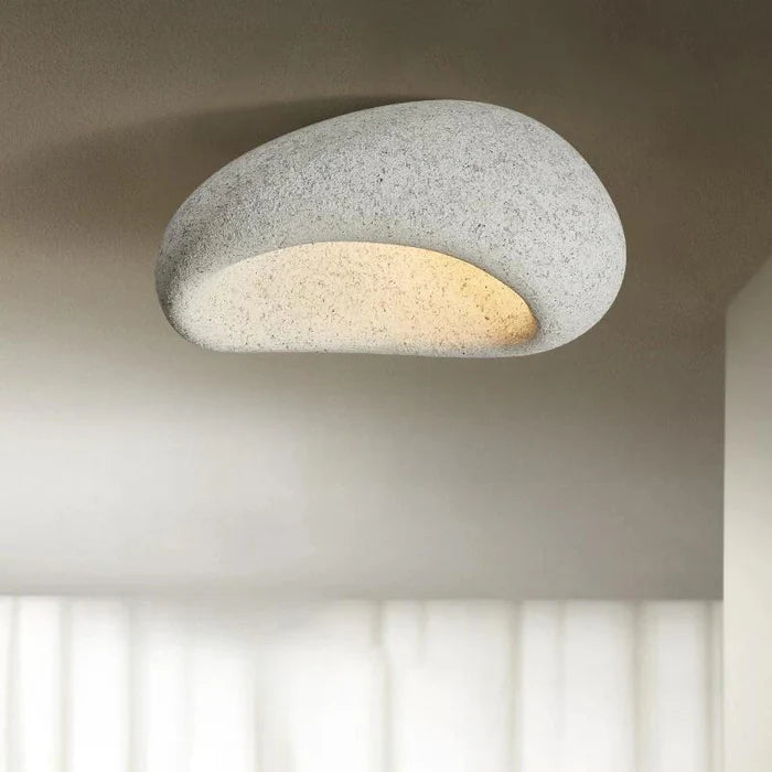 Lampa sufitowa LED wabi-sabi — organiczna forma, 5 kolorów | Norivo Norivo