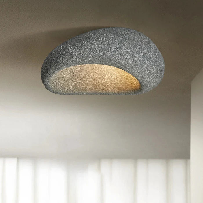 Lampa sufitowa LED wabi-sabi — organiczna forma, 5 kolorów | Norivo Norivo