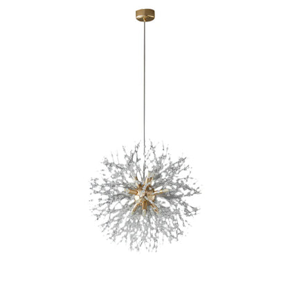 Ekskluzywny żyrandol z kryształkami — efektowna lampa sufitowa glamour | Norivo Norivo