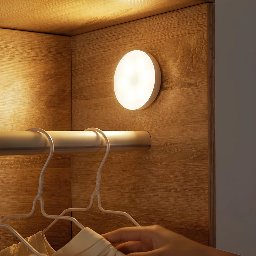 Lampka LED szara
