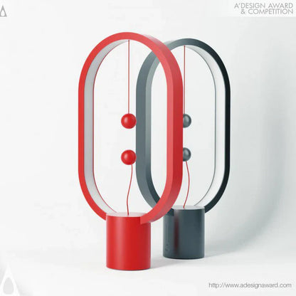 Lampka LED lewitująca z magnetycznym włącznikiem — biurkowa | Norivo Norivo