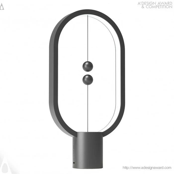 Lampka LED lewitująca z magnetycznym włącznikiem — biurkowa | Norivo Norivo