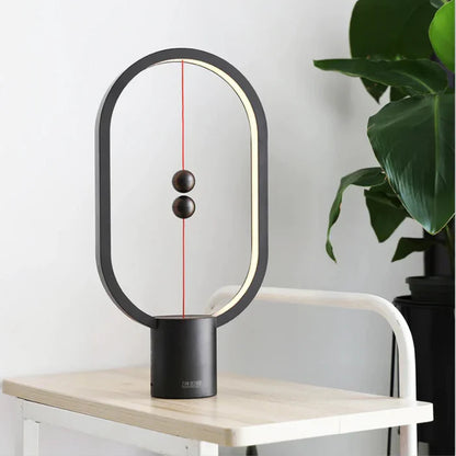Lampka LED lewitująca z magnetycznym włącznikiem — biurkowa | Norivo Norivo