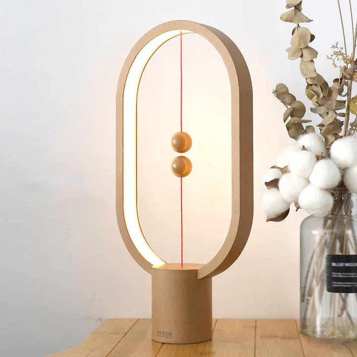 Lampka LED lewitująca z magnetycznym włącznikiem — biurkowa | Norivo Norivo