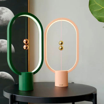 Lampka LED lewitująca z magnetycznym włącznikiem — biurkowa | Norivo Norivo