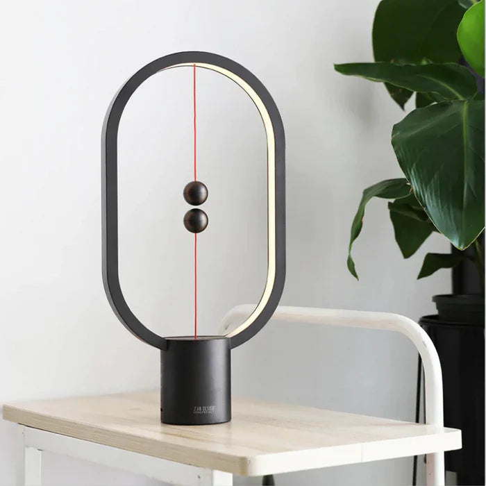 Lampka LED lewitująca z magnetycznym włącznikiem — biurkowa | Norivo Norivo