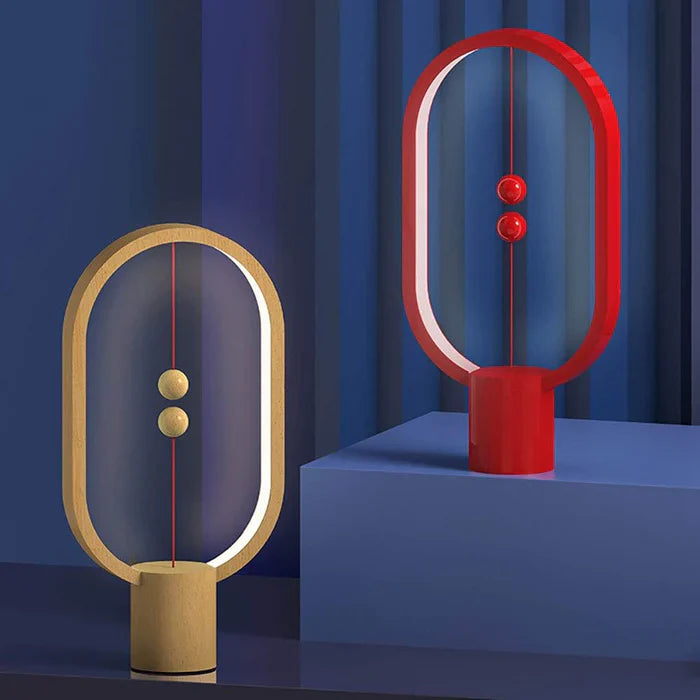 Lampka LED lewitująca z magnetycznym włącznikiem — biurkowa | Norivo Norivo