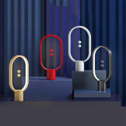 Lampka LED lewitująca z magnetycznym włącznikiem — biurkowa | Norivo Norivo